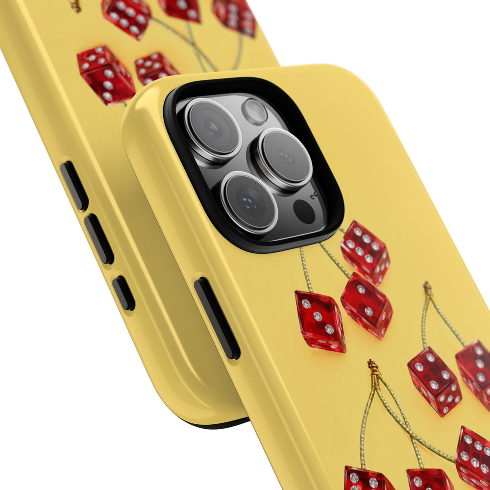Cherry Dice Tough Phone Case