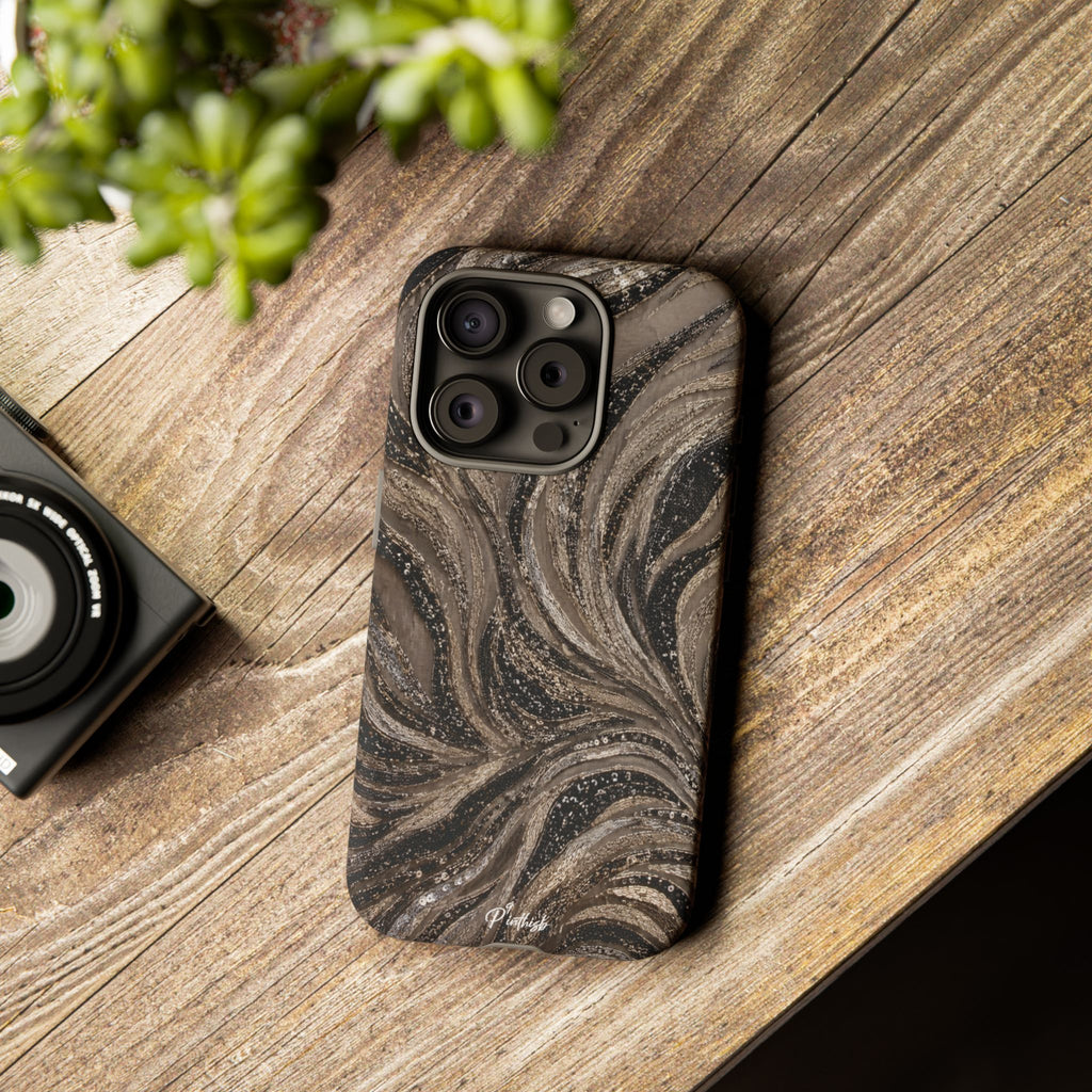 Neutral Swirl Protective Tough Case