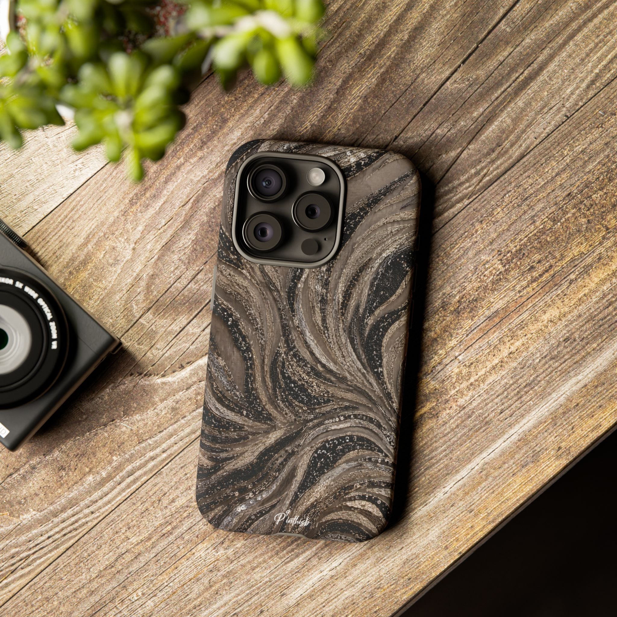 Neutral Swirl Protective Tough Case