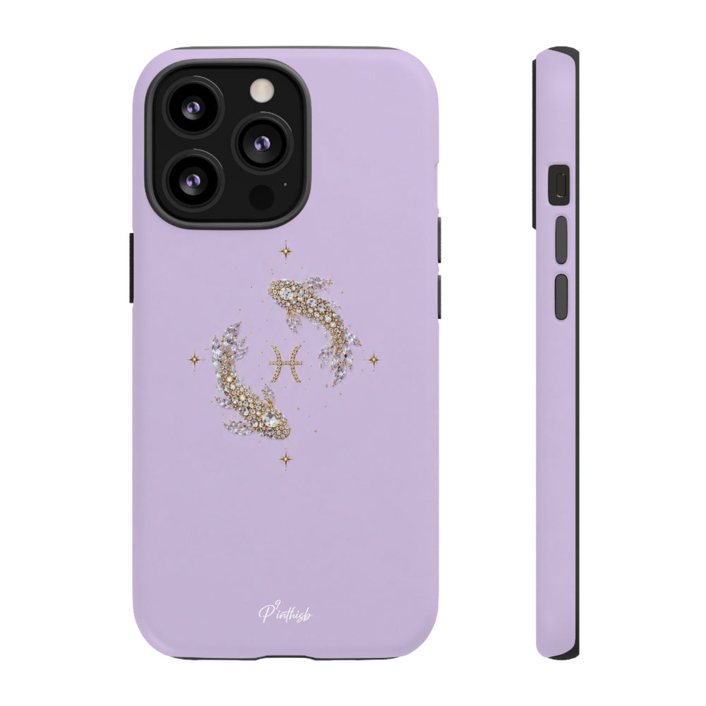 Pisces Glitter Phone Case