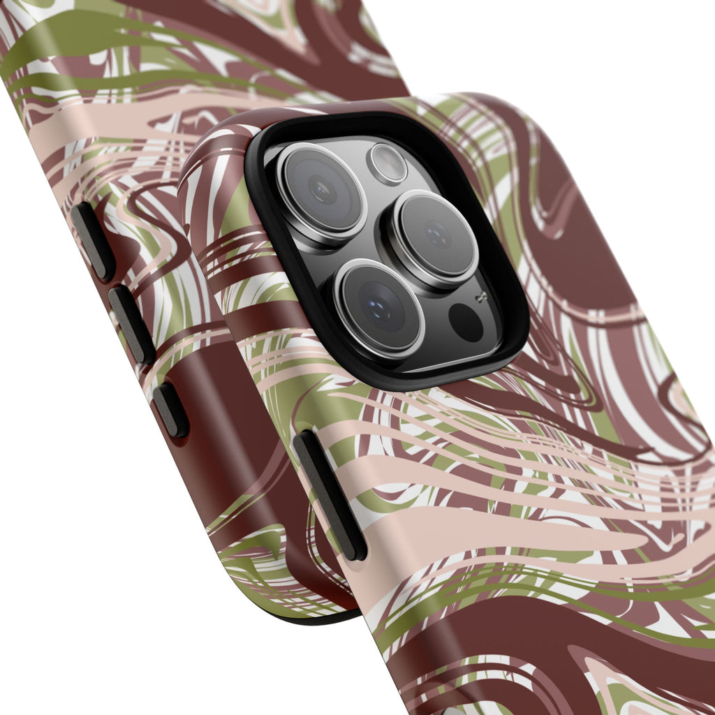 Abstract Marbled Tough Phone Case