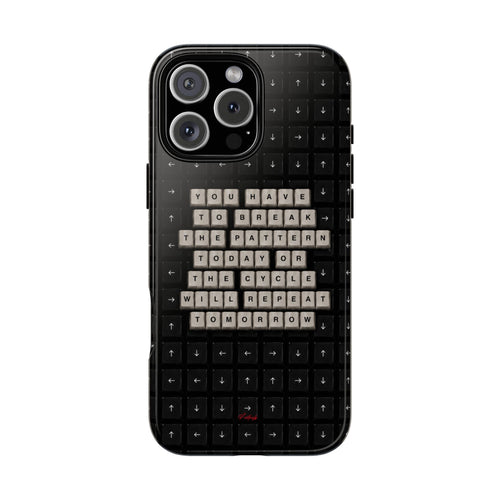 "Break the pattern" Keyboard Tough Case