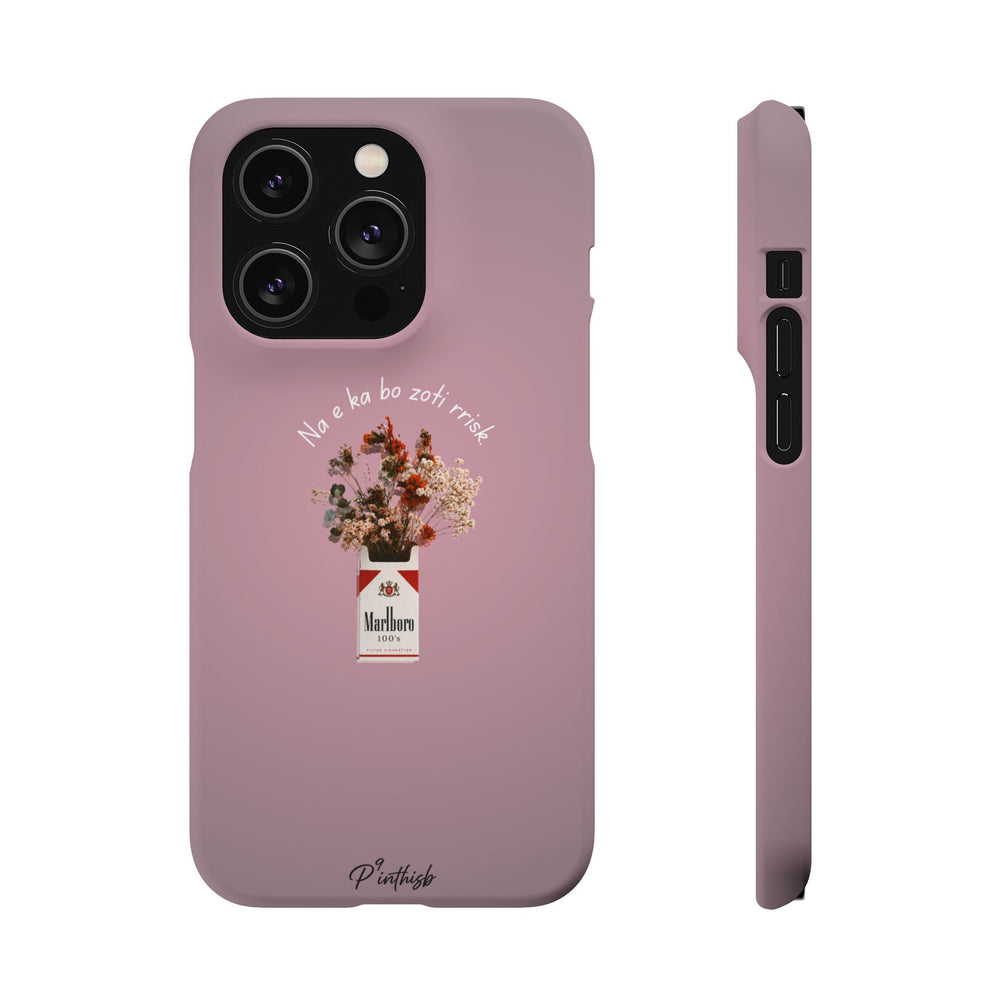 "Na e ka bo zoti rrisk." Snap Phone Case