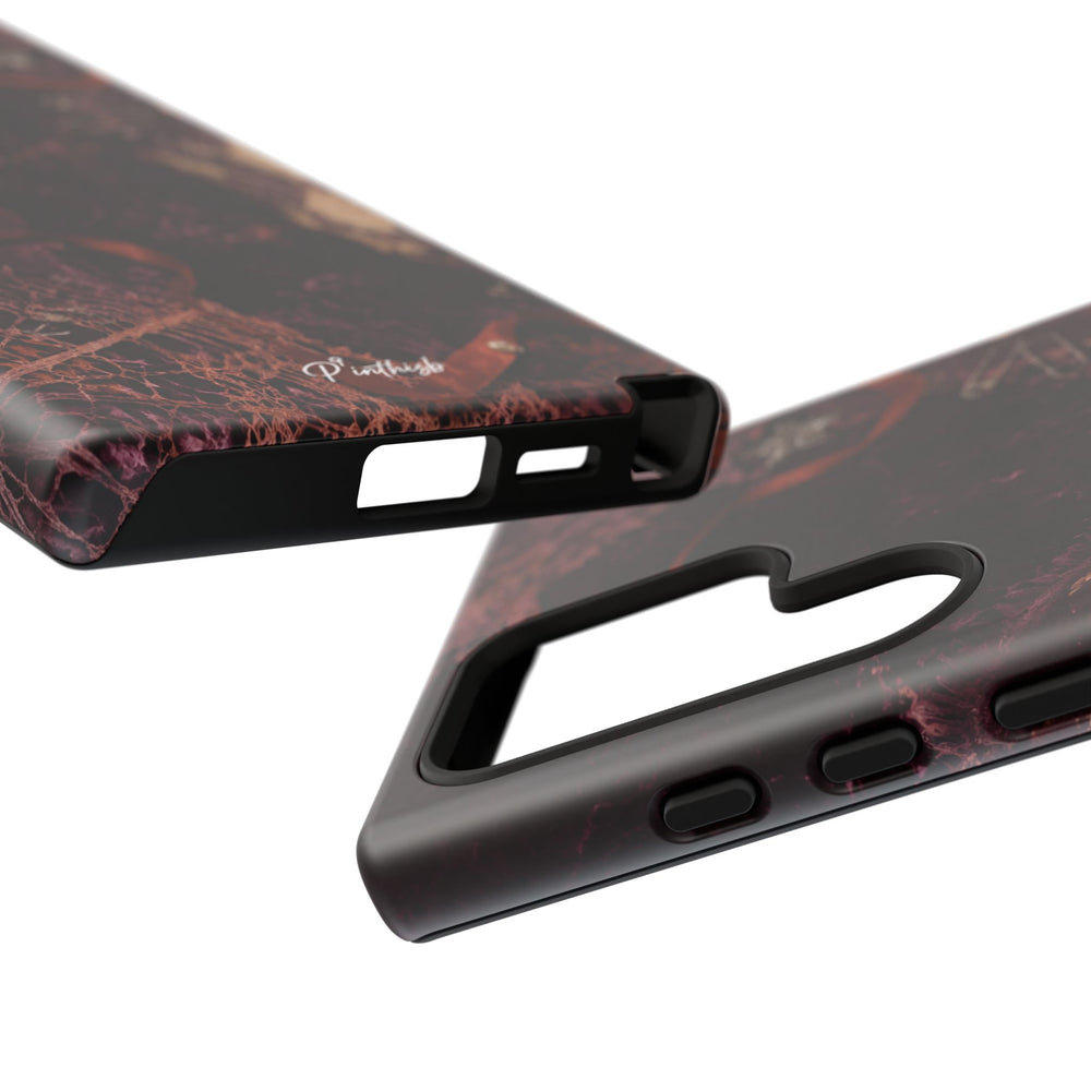 Dark Maroon Vintage Tough Case