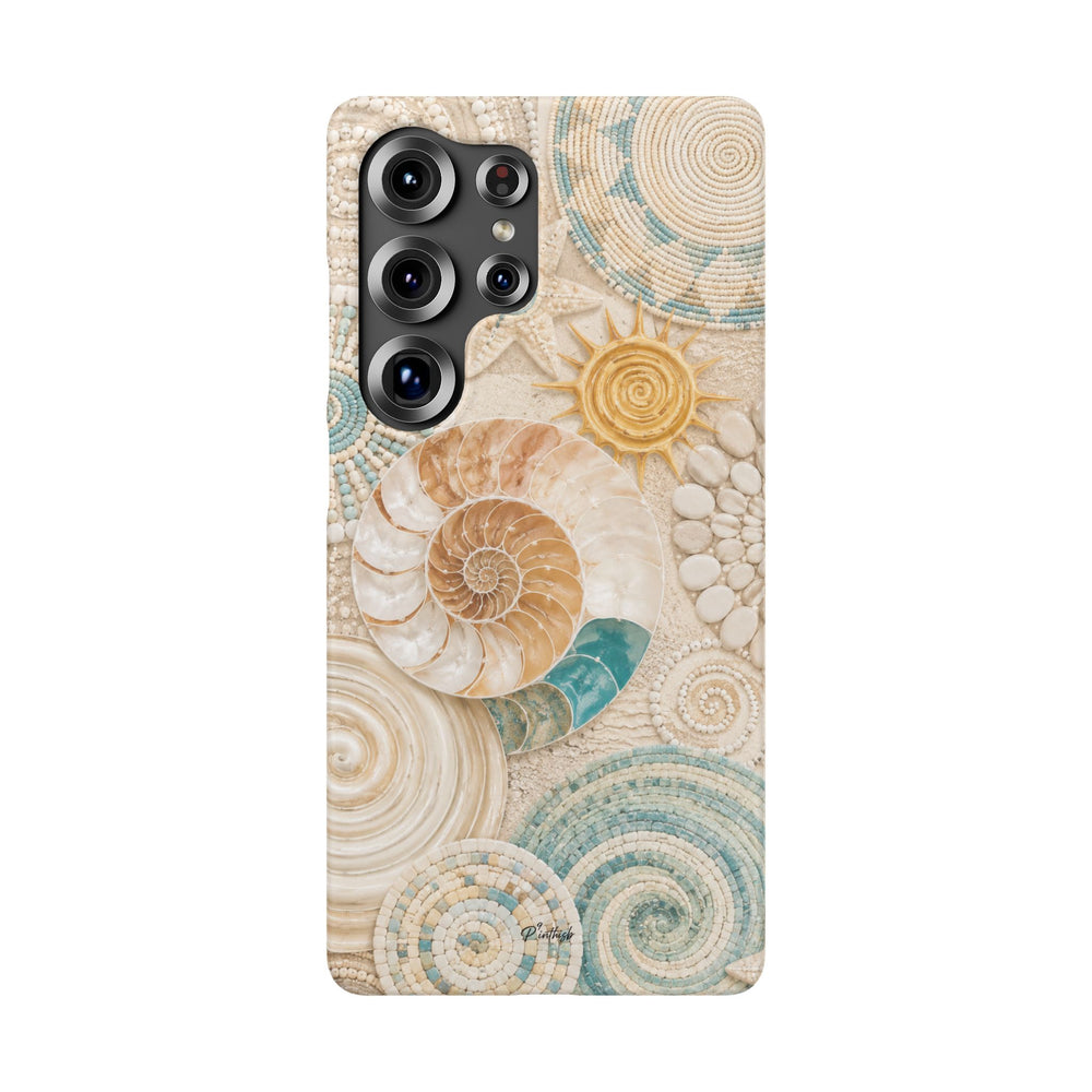 Coastal Seashell Snap Case