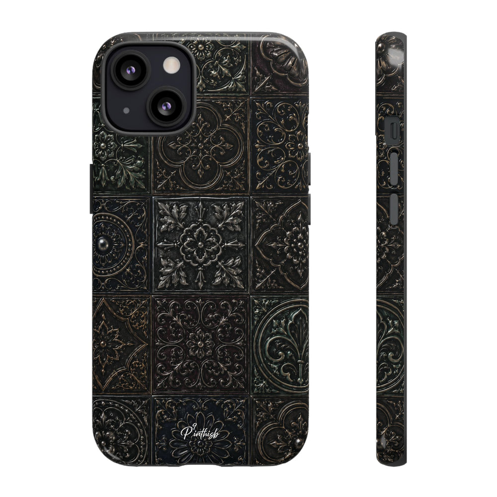 Mosaic Pattern Tough Phone Case