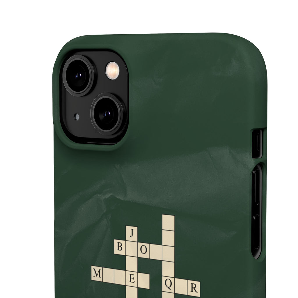 "JBMTQR crossword" Snap Phone Case