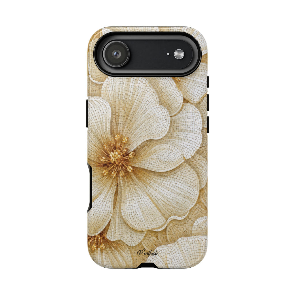 Floral Gold Bloom Tough Case