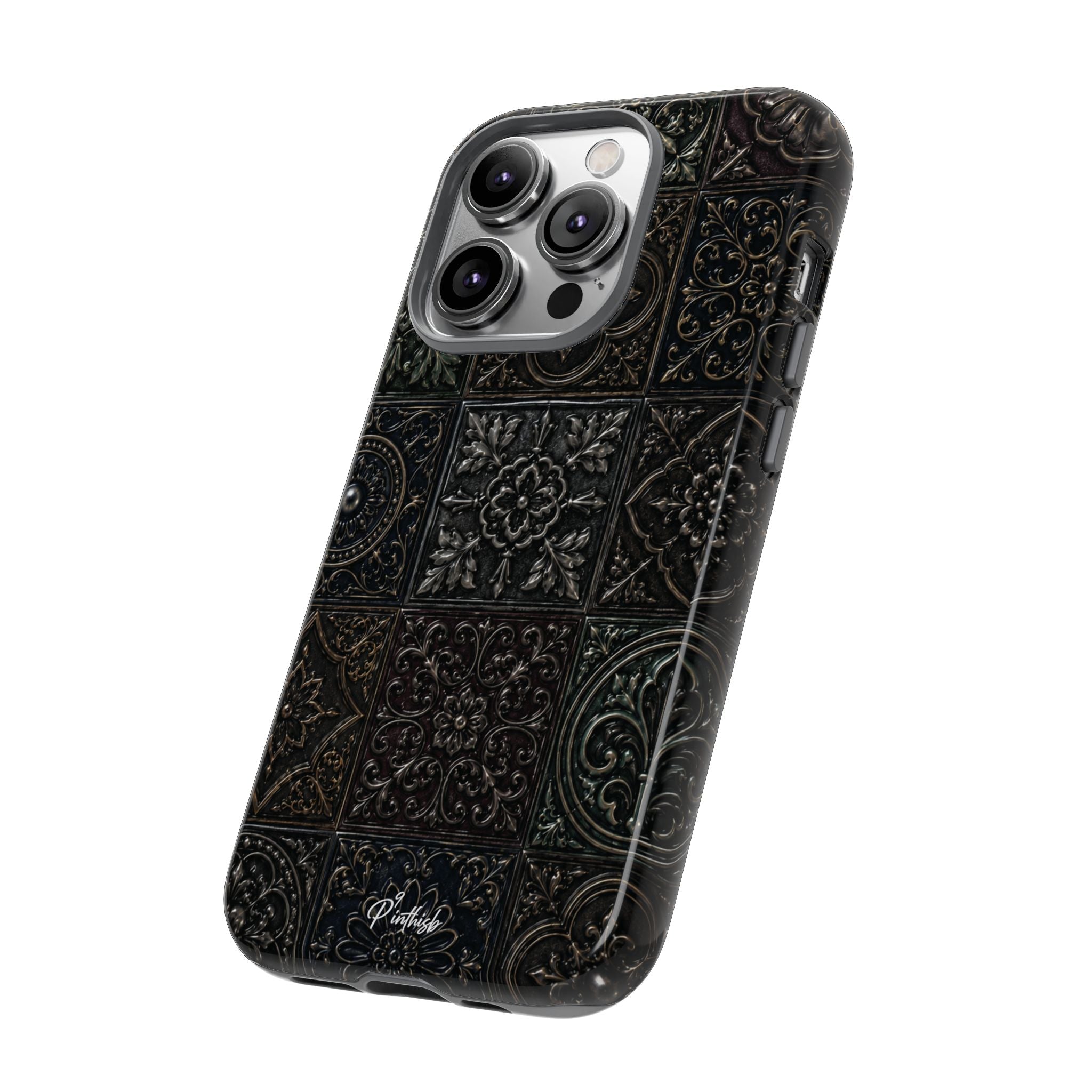 Mosaic Pattern Tough Phone Case