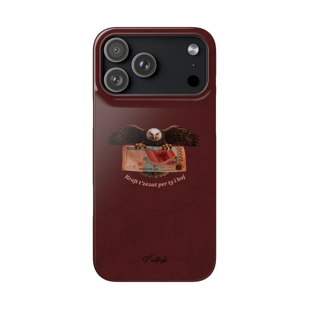 "Krejt t'zezat per ty i boj" Snap Case