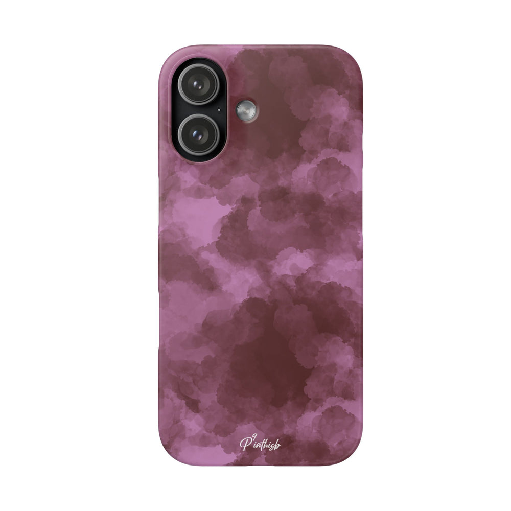 Purple Rain Snap Phone Case
