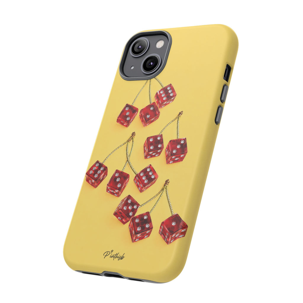 Cherry Dice Tough Phone Case