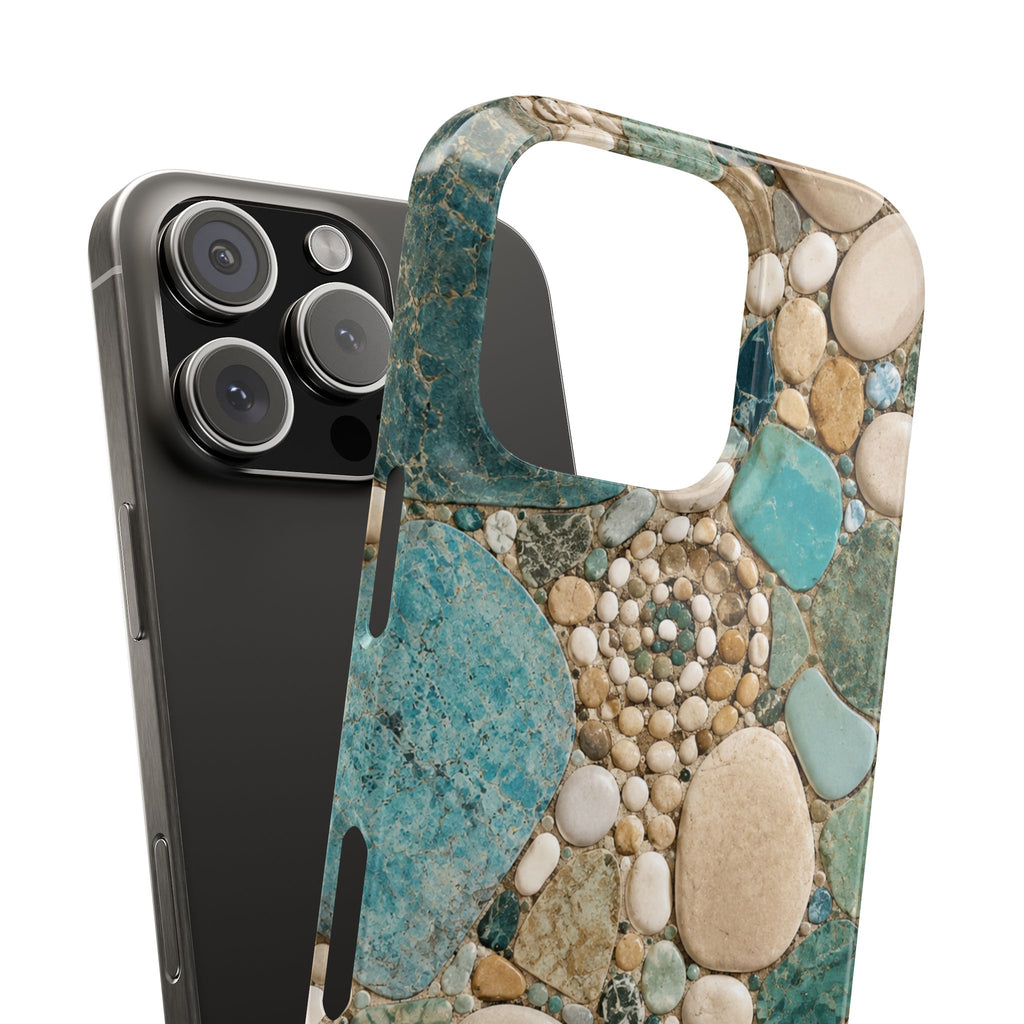Sea Glass Mosaic Snap Case