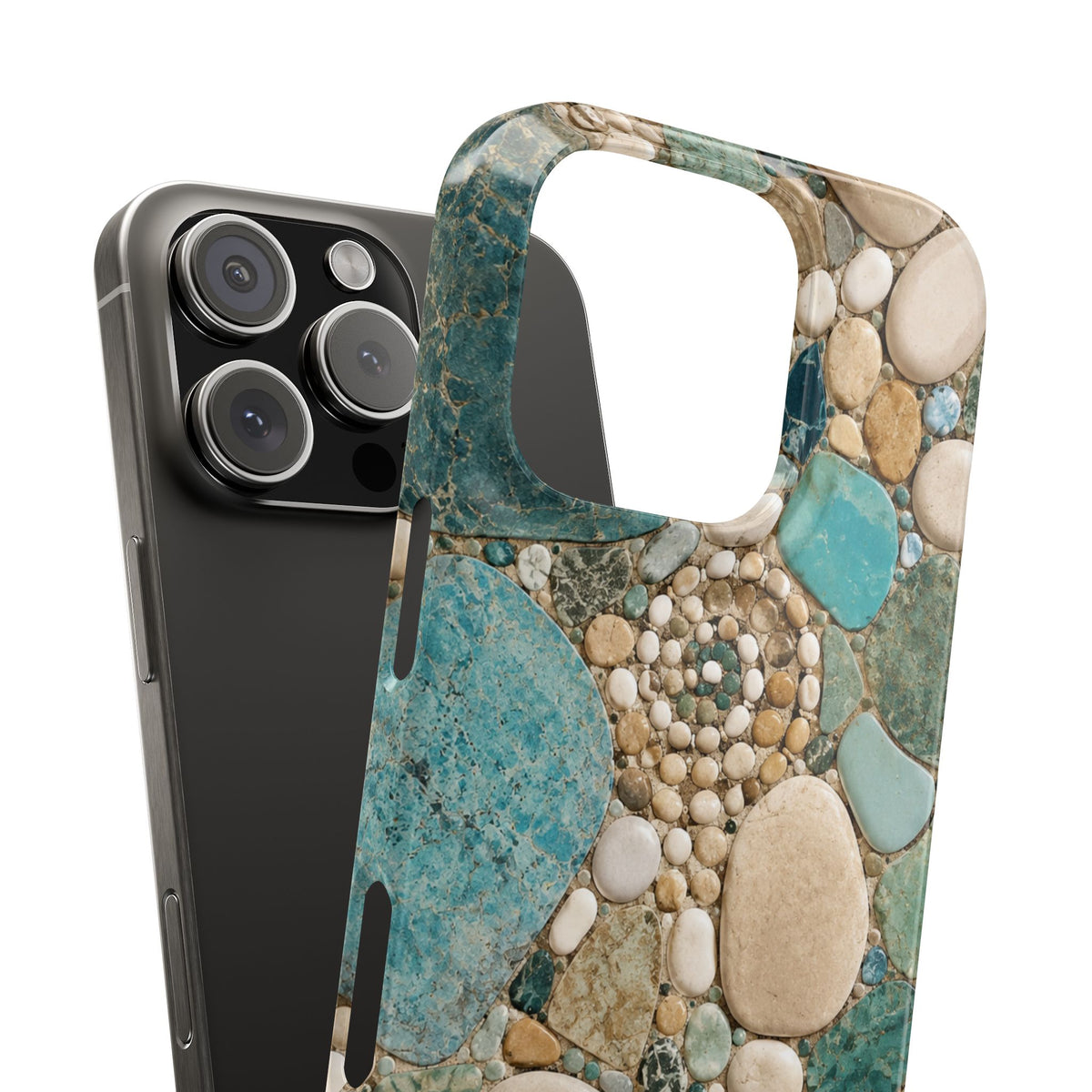 Sea Glass Mosaic Snap Case