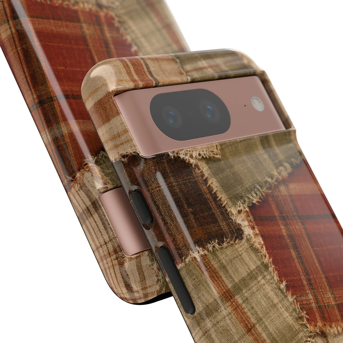 Rustic Fall Patchwork Tough Case