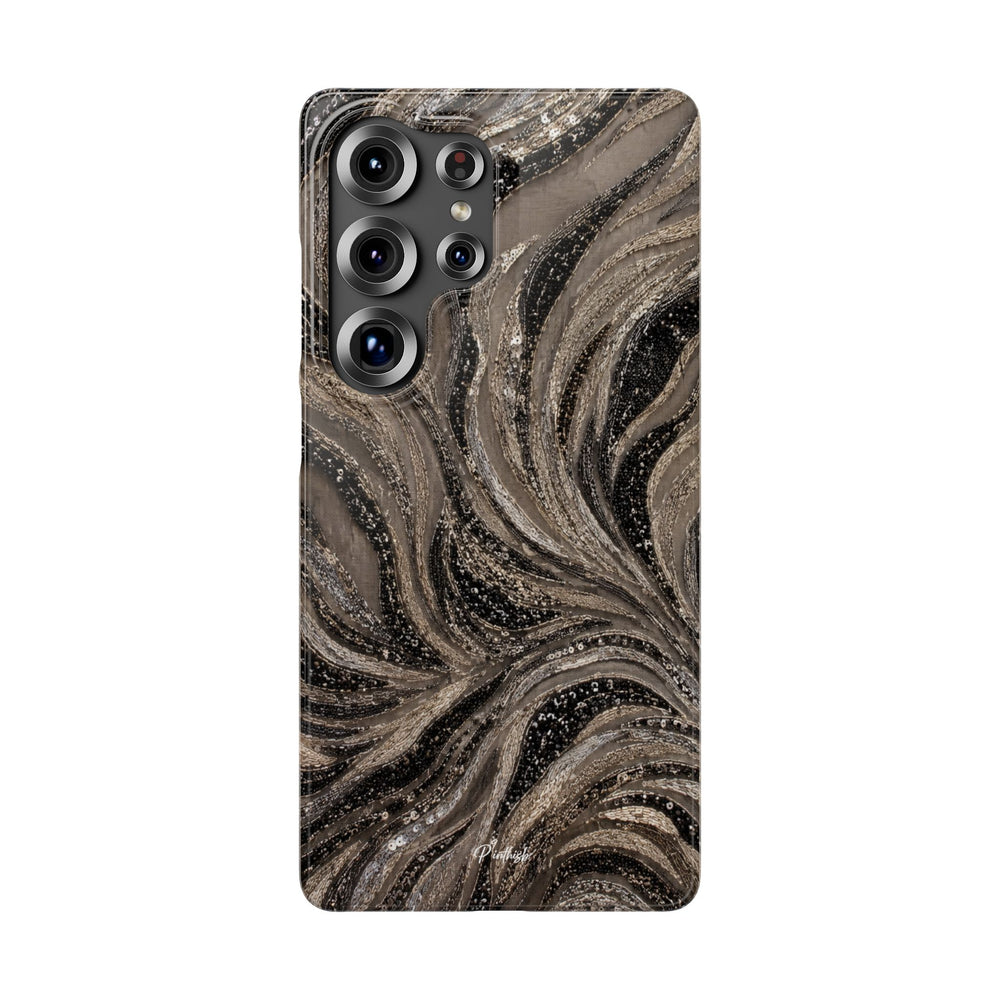 Neutral Swirl Protective Snap Case
