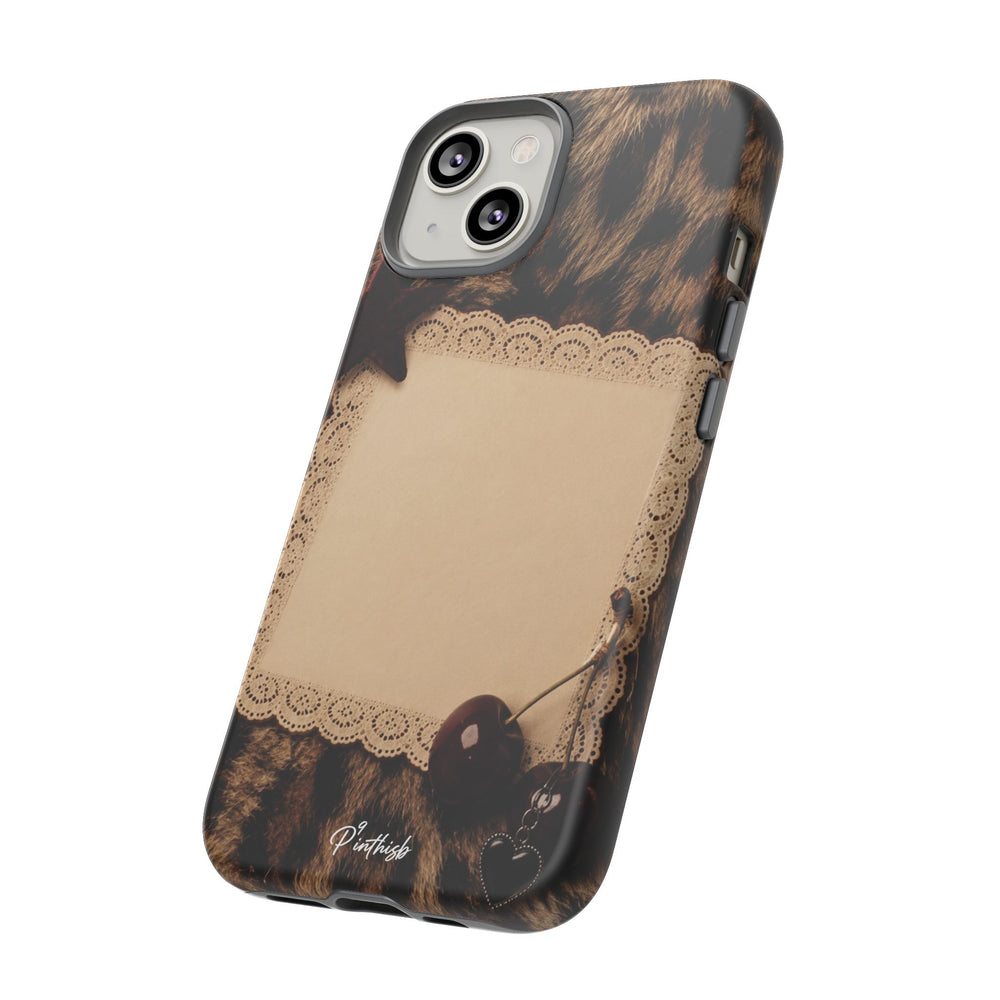 Personalized Leopard Lace Phone Case