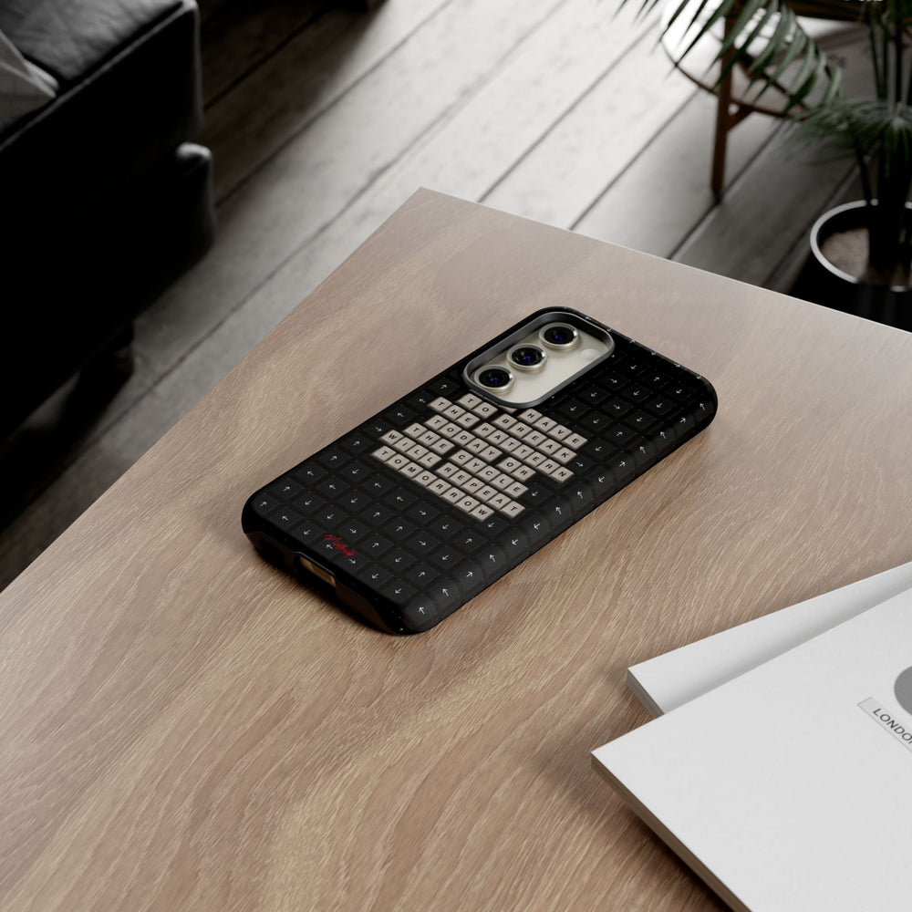 "Break the pattern" Keyboard Tough Case