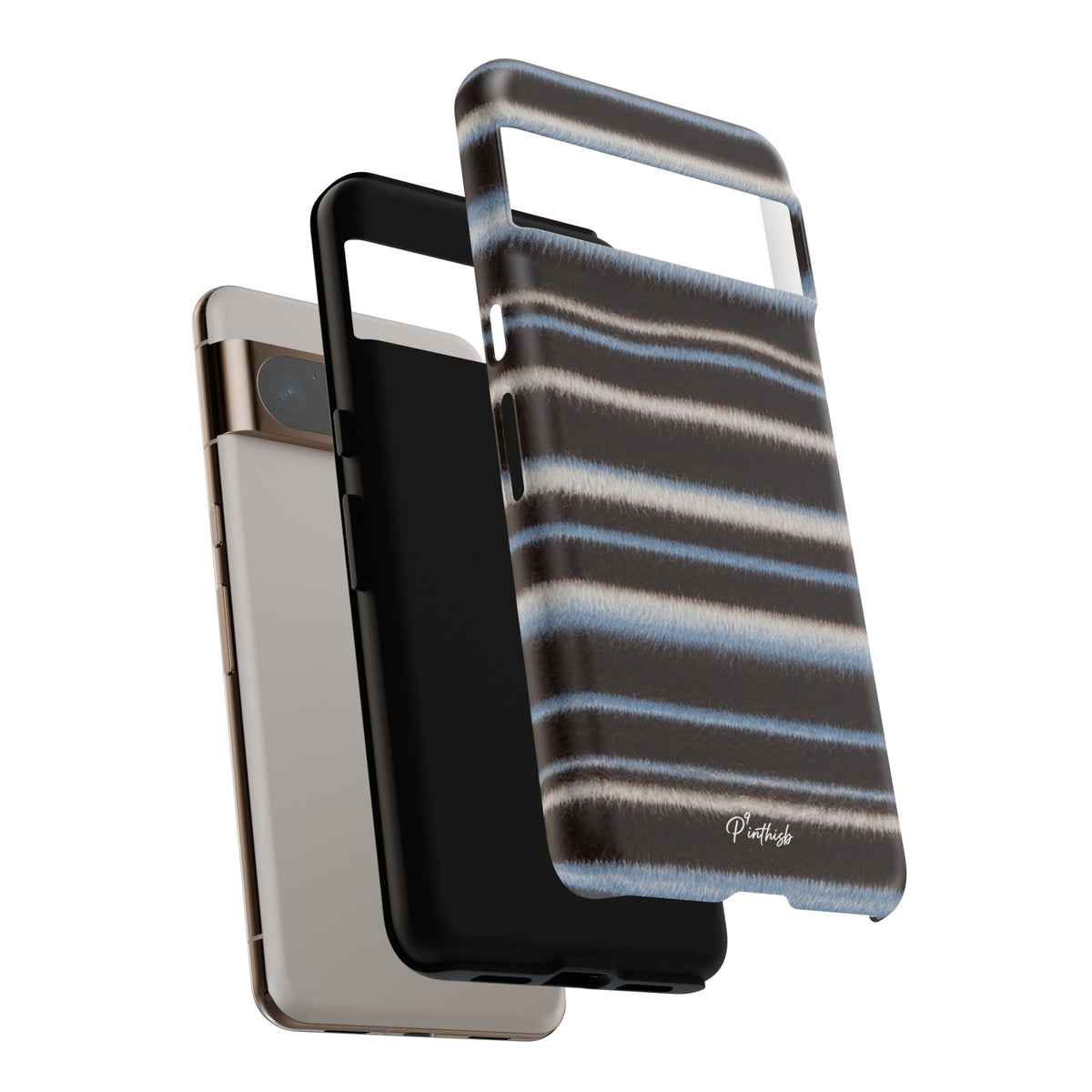Striped Wave Tough Case