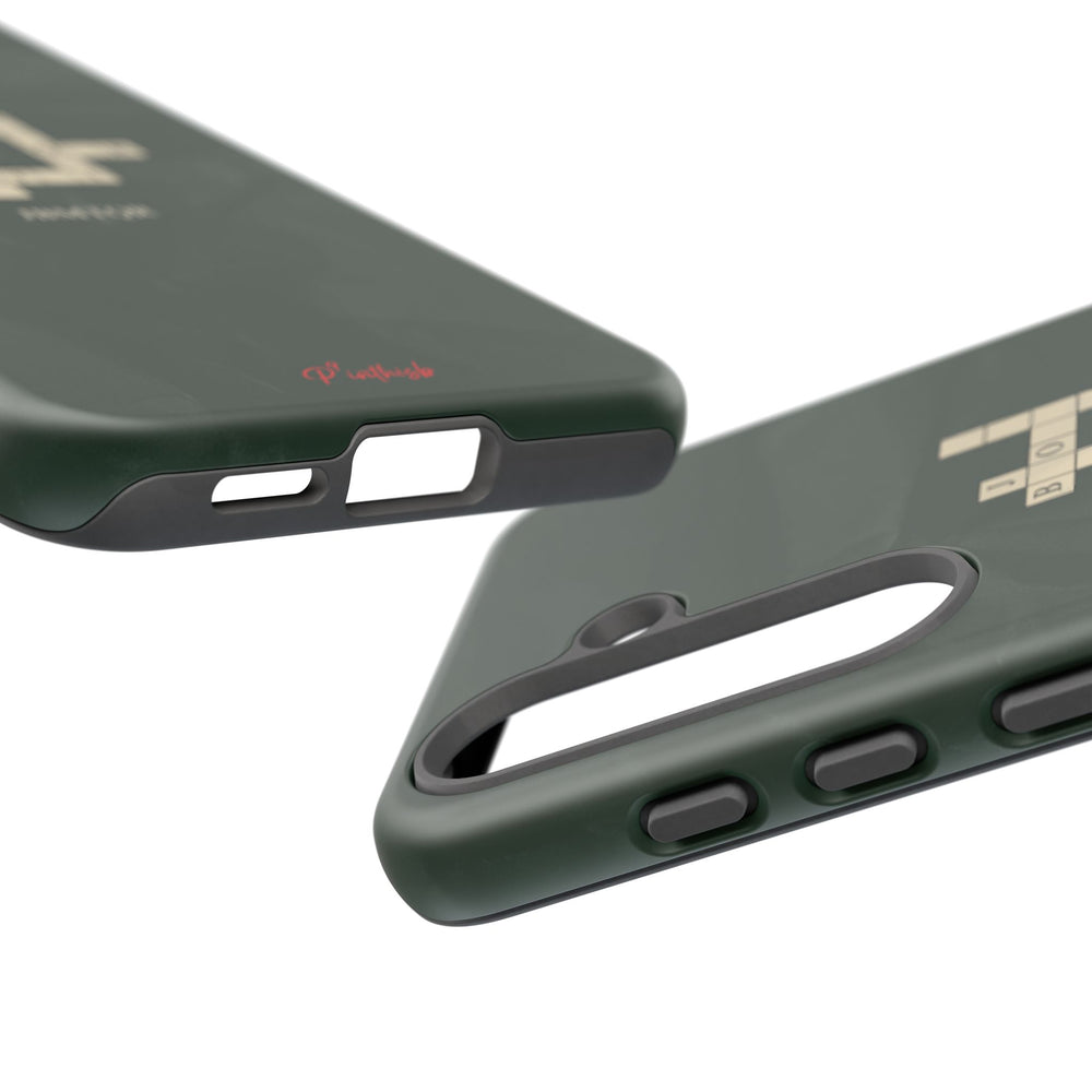 "JBMTQR crossword" Tough Phone Case