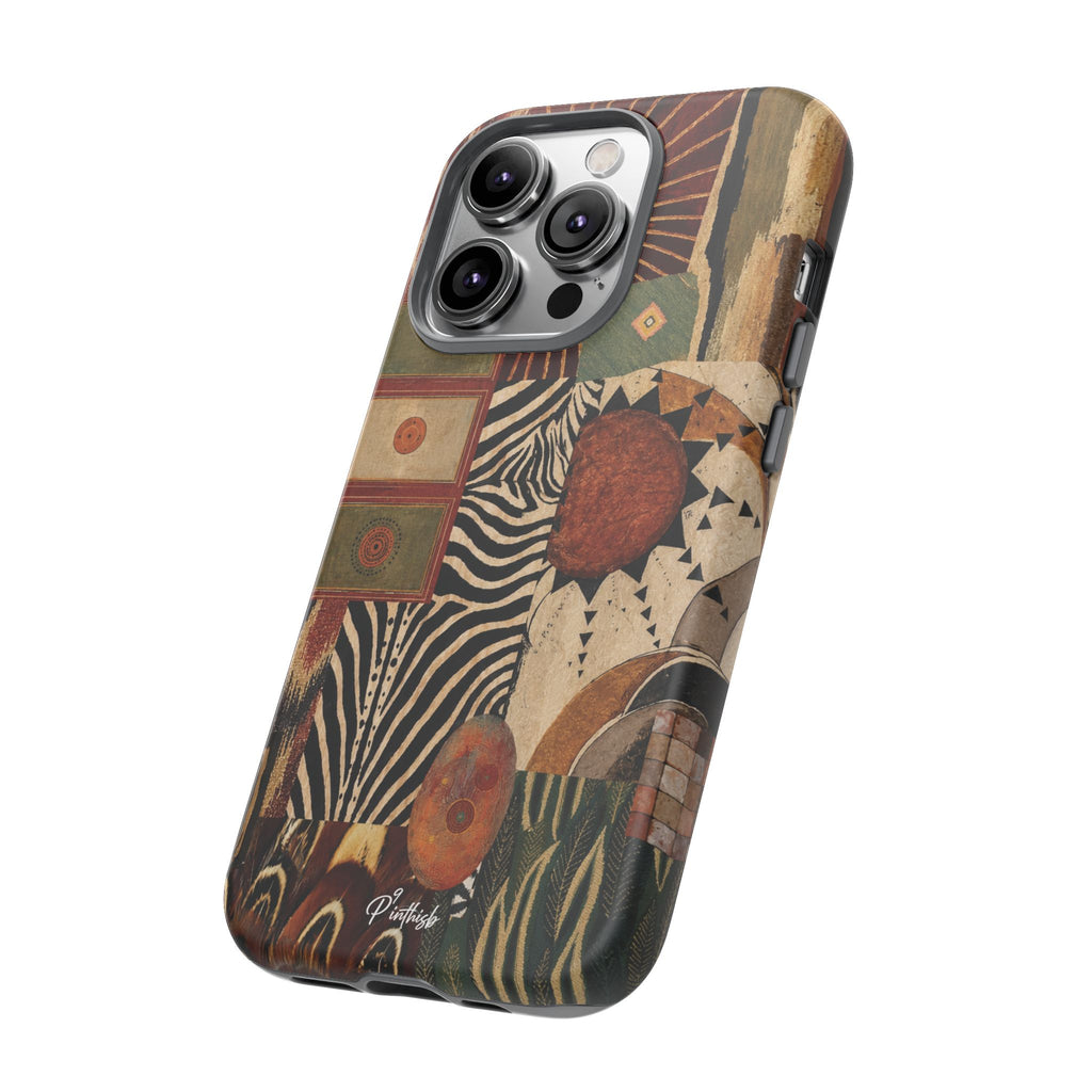 Abstract Boho Collage Tough Case