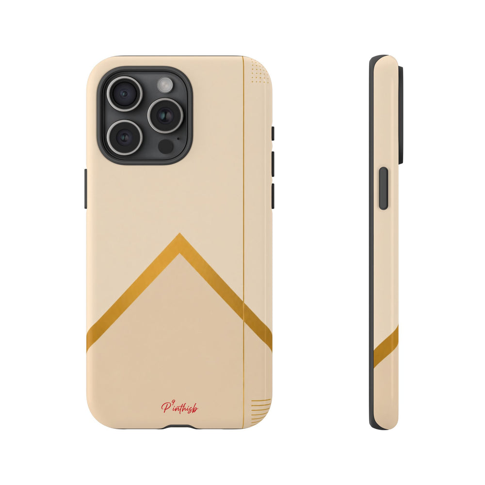 Gold Malboro Inspired Tough Phone Case