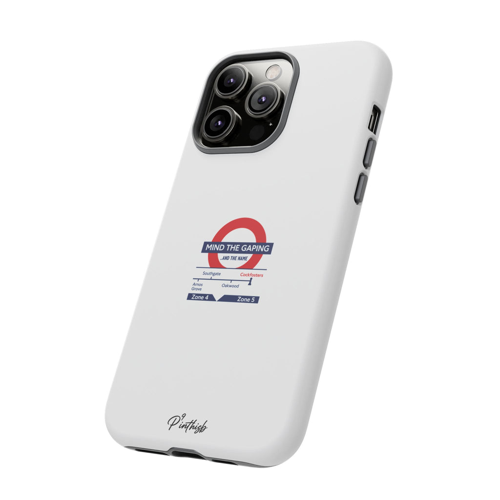 "Mind the Gaping" London Tube Parody Phone Case