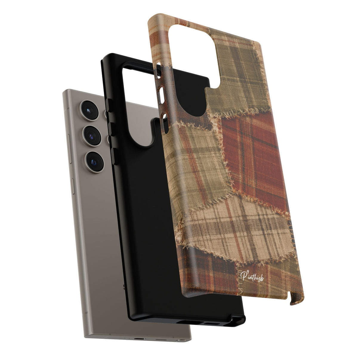 Rustic Fall Patchwork Tough Case