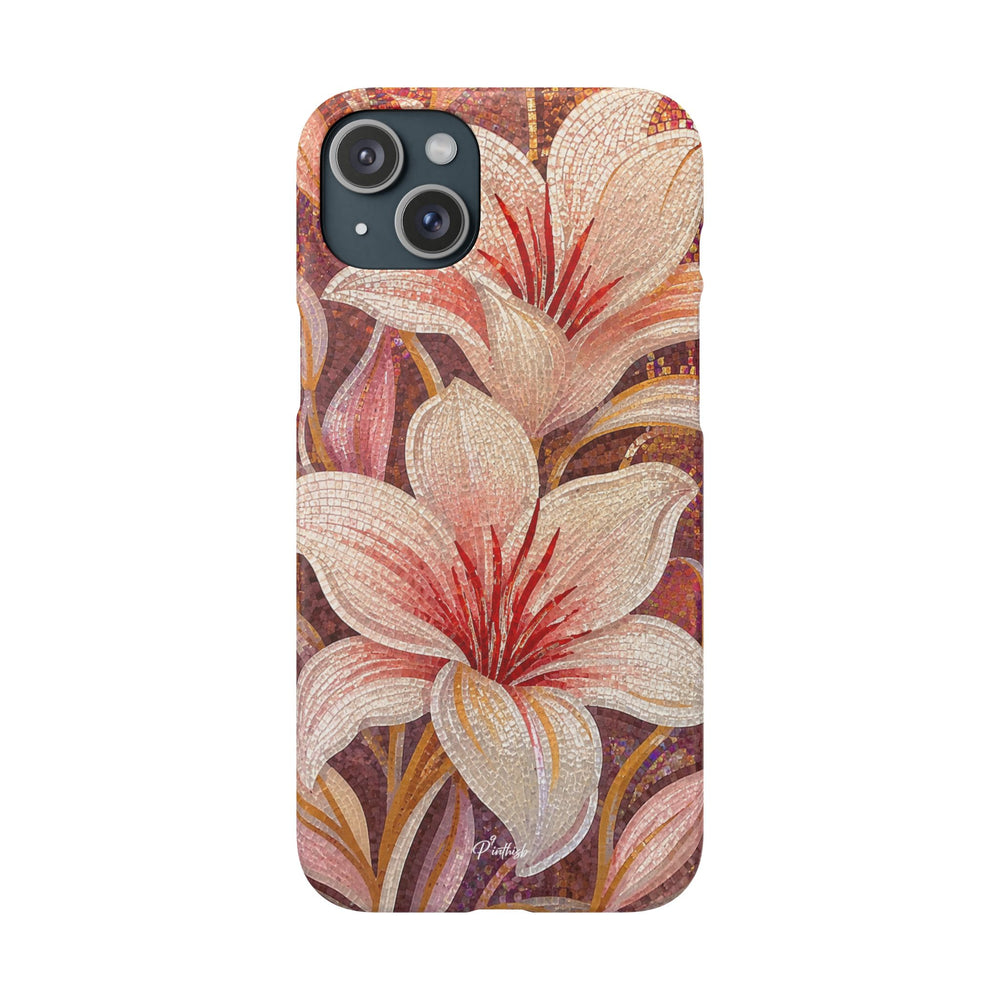 Floral Lily Snap Case