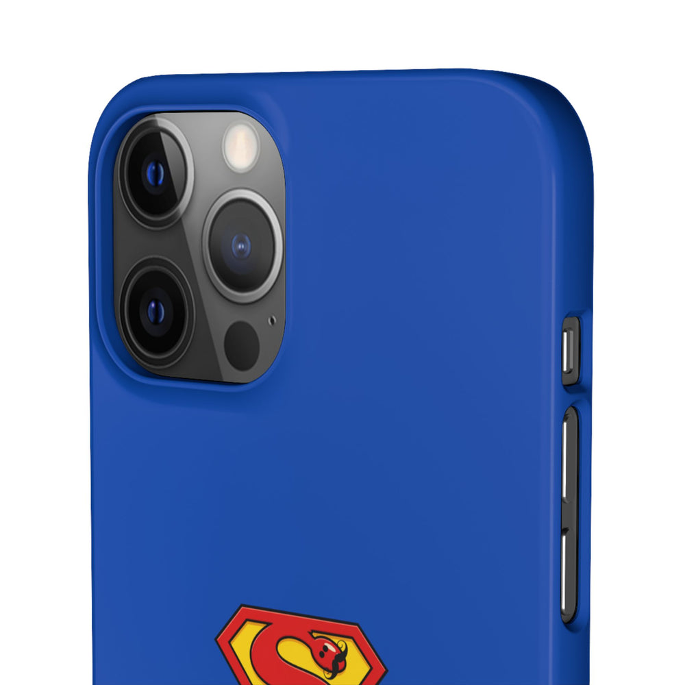 "SPERMAN" Parody Logo Snap Phone Case