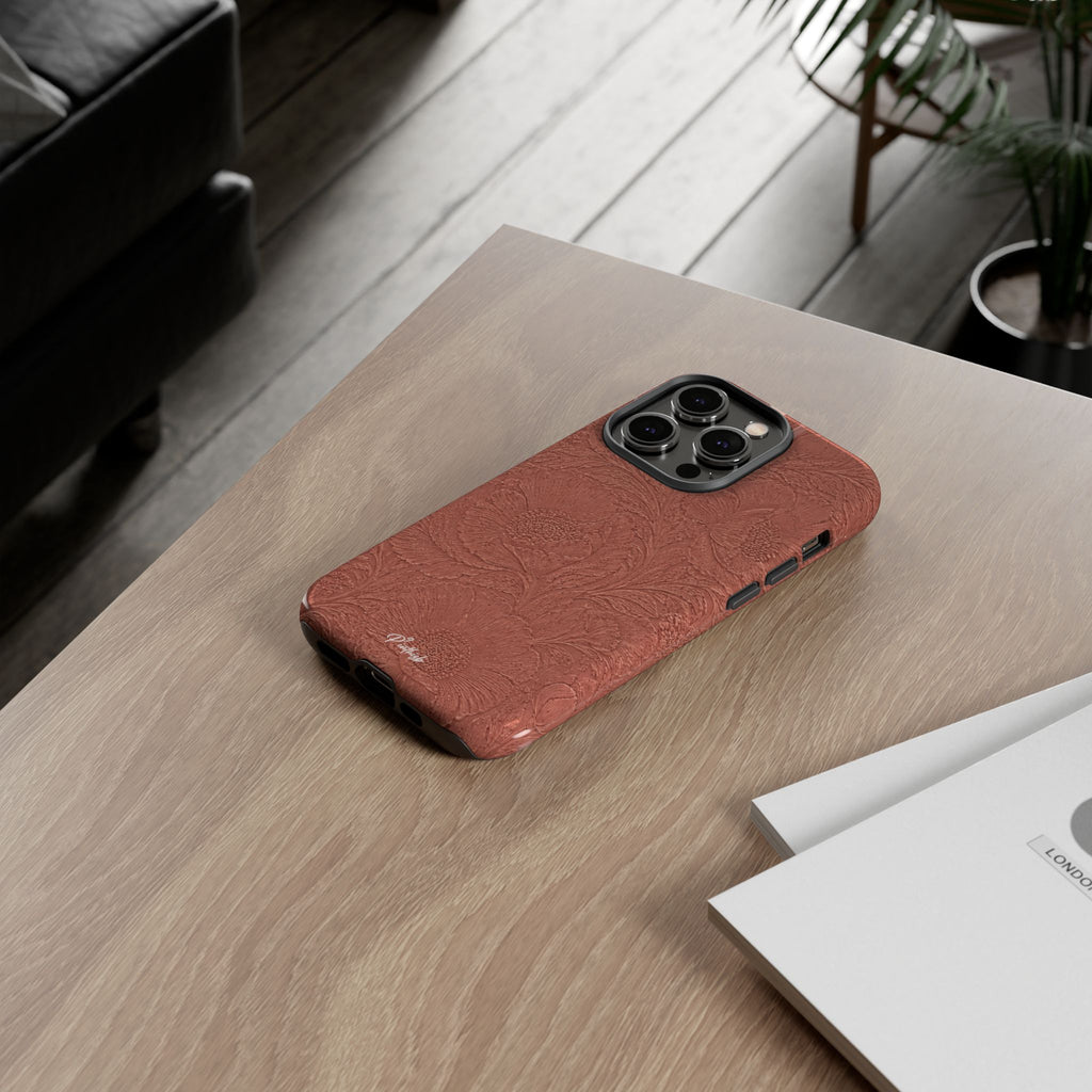 Embossed Floral Tough Case