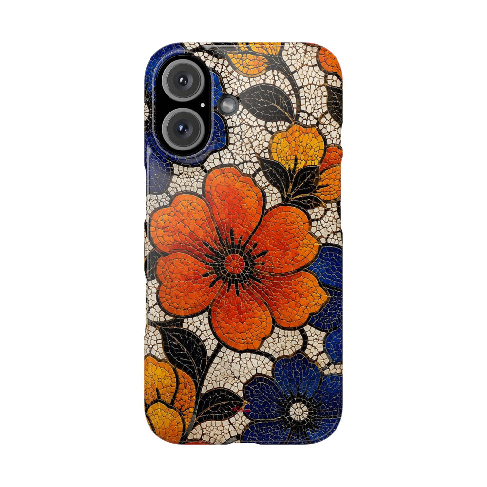 Floral Mosaic Snap Case
