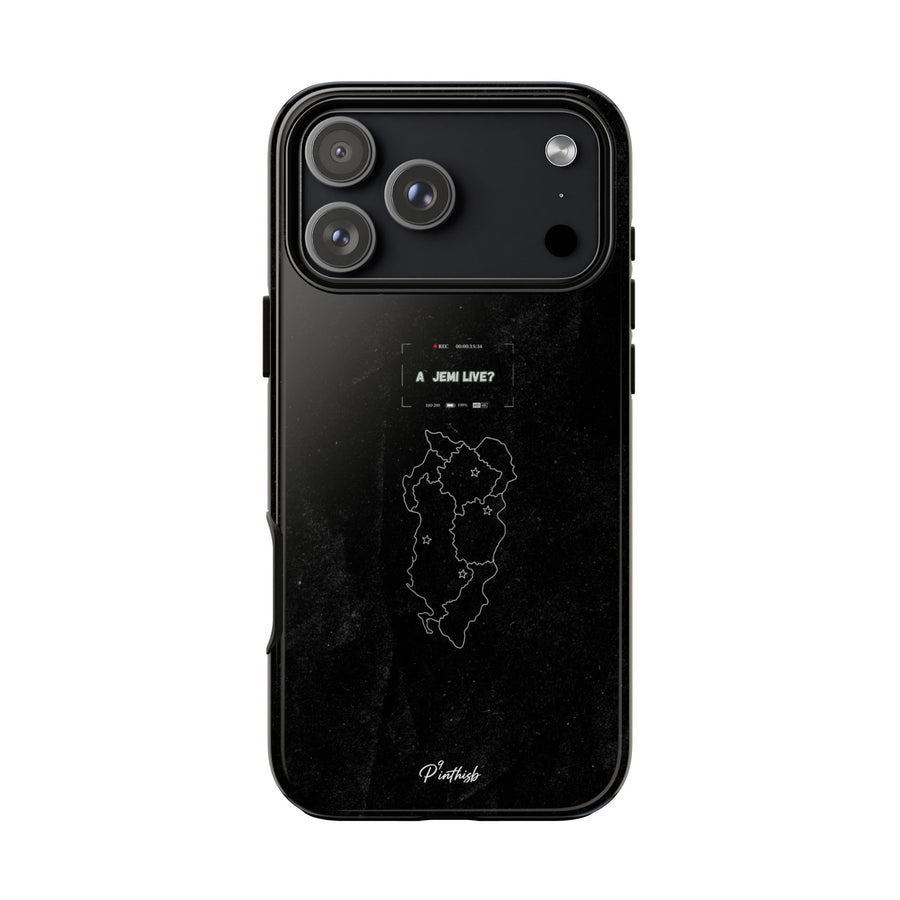 "A jemi live?" Tough Phone Case
