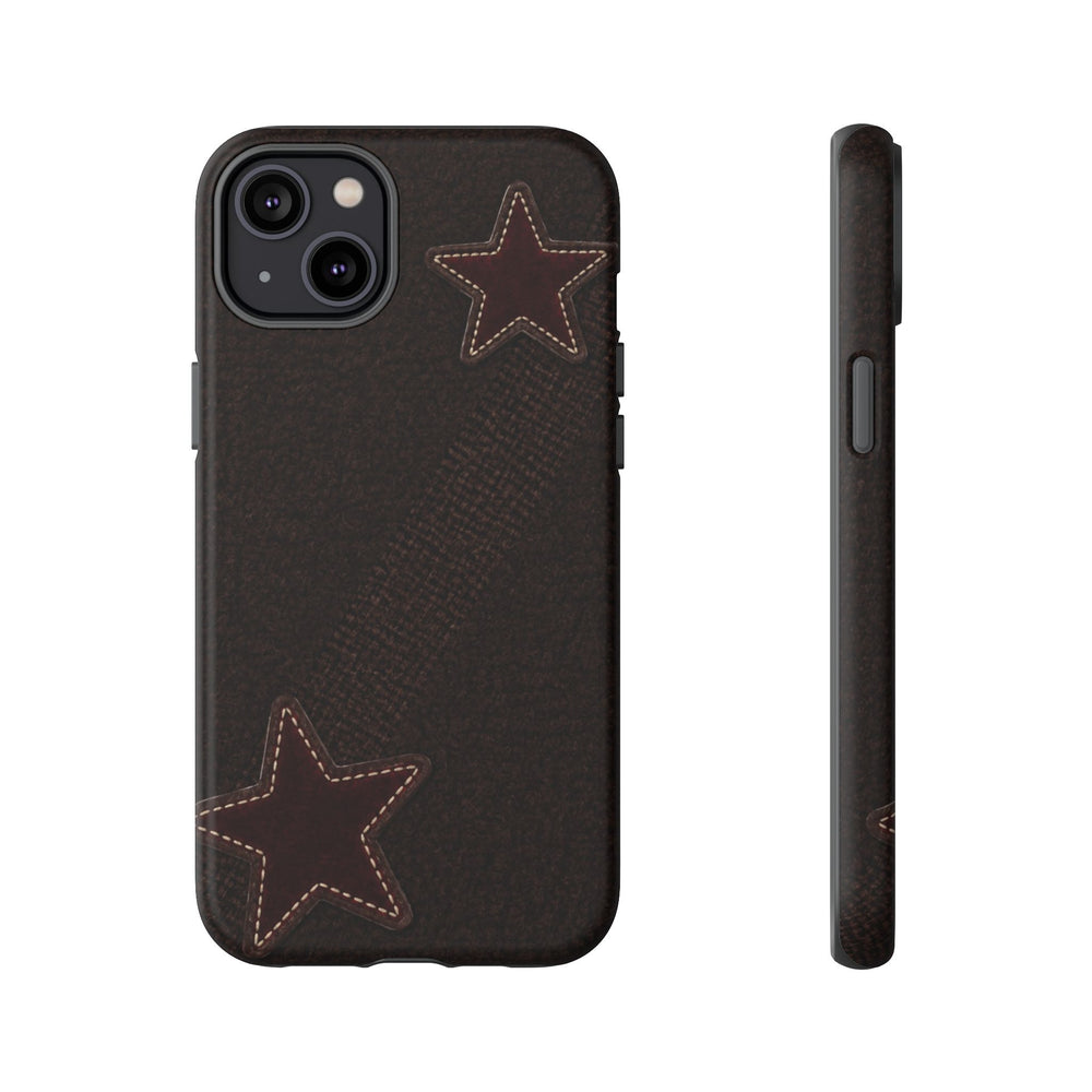 Rustic Stitched Star Phone Case