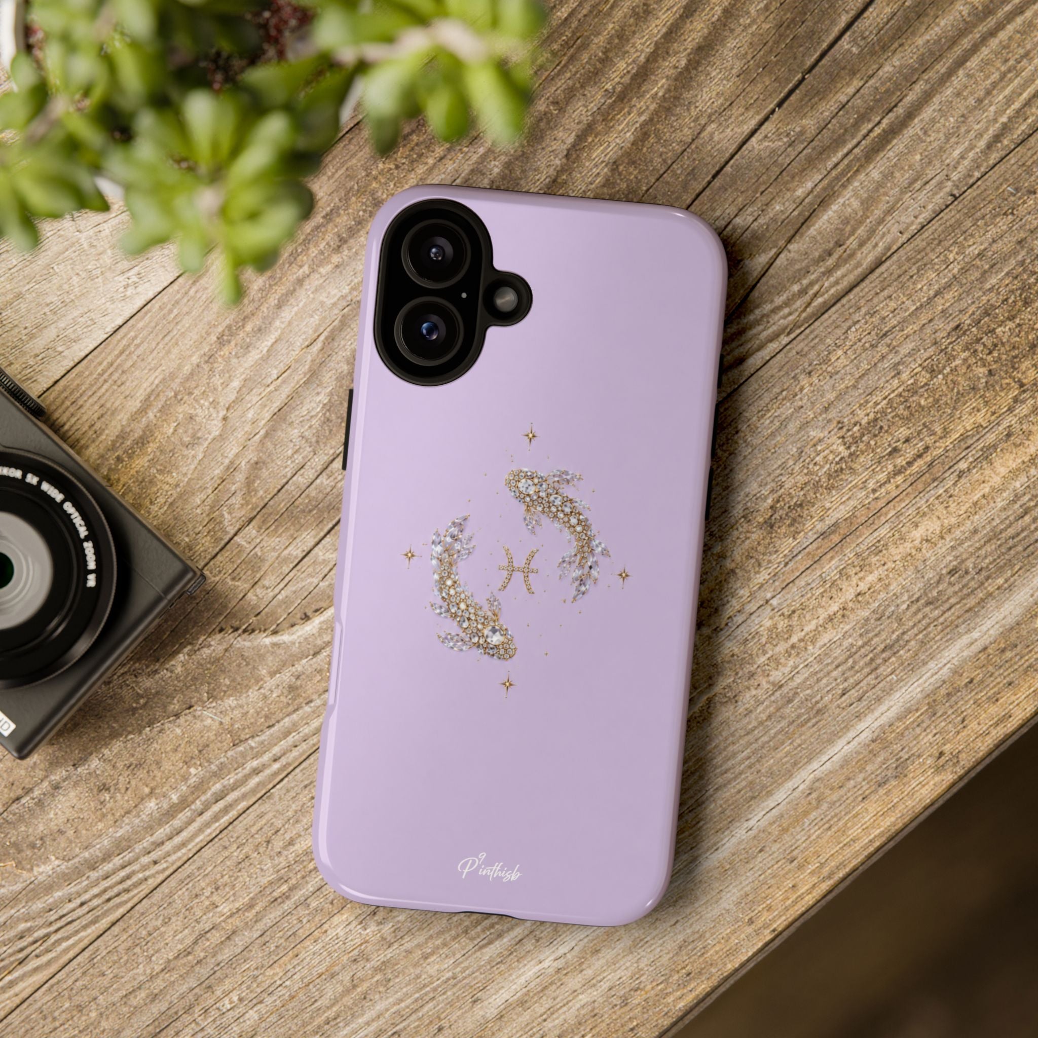 Pisces Glitter Phone Case