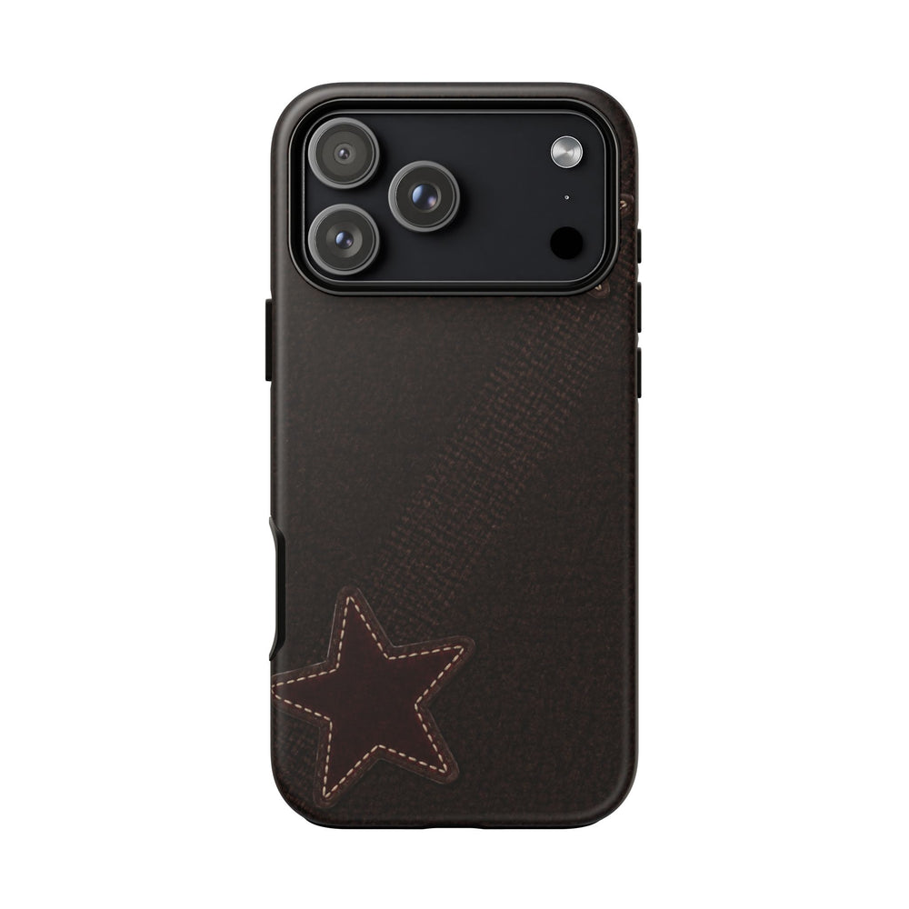 Rustic Stitched Star Phone Case