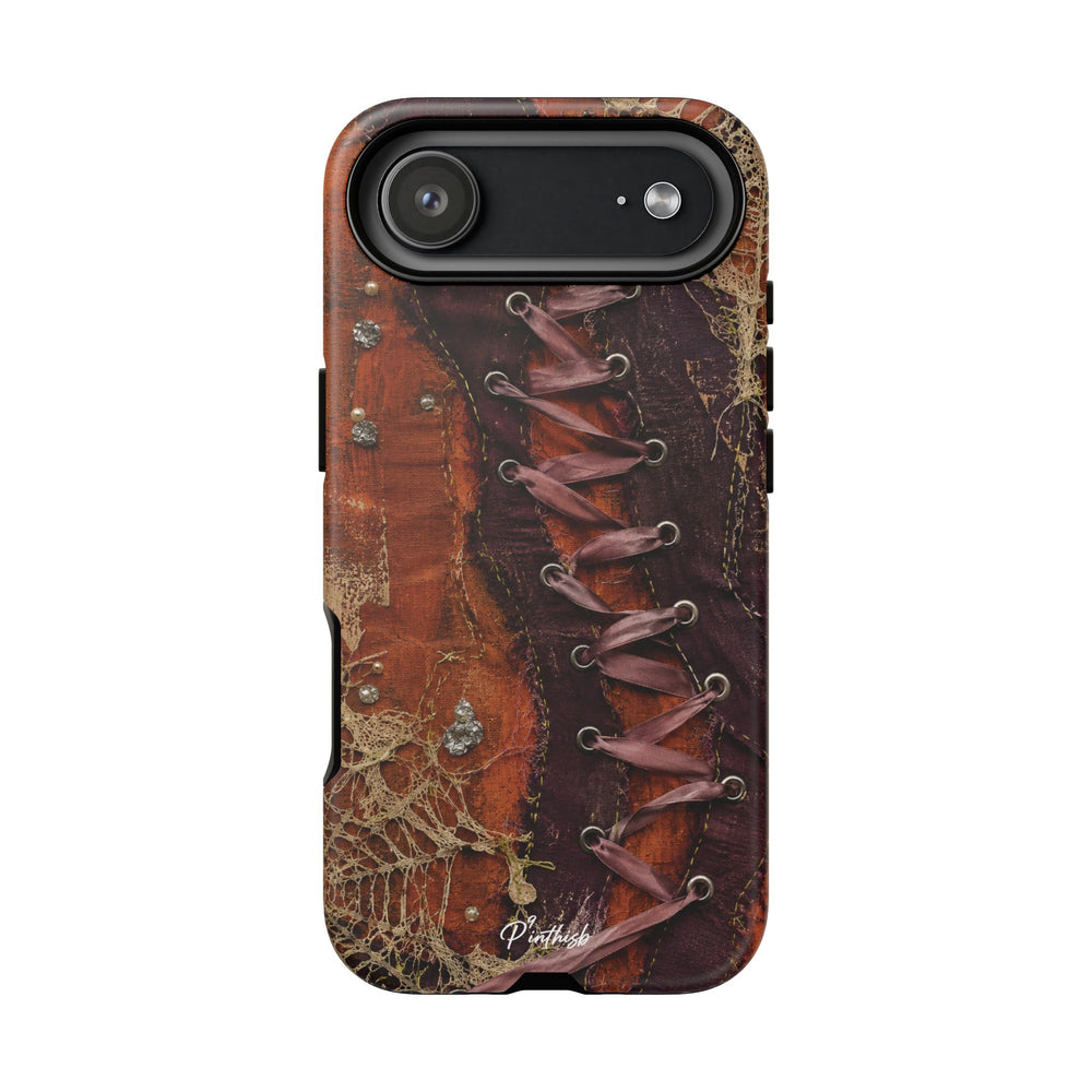 Vintage Leather Lace Tough Case