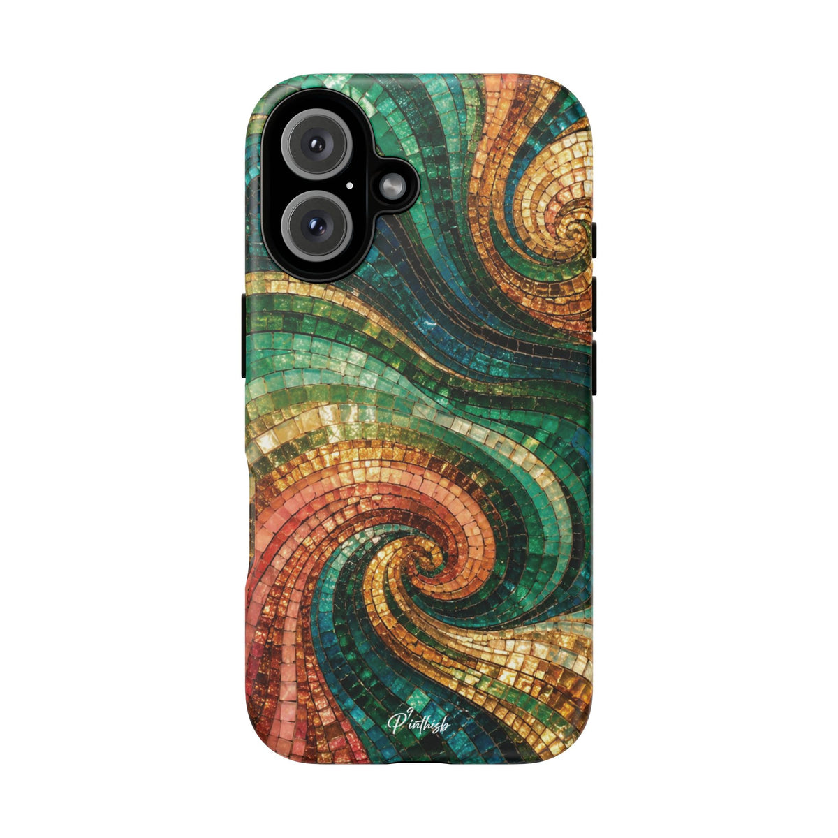 Spiral Mosaic Tough Case