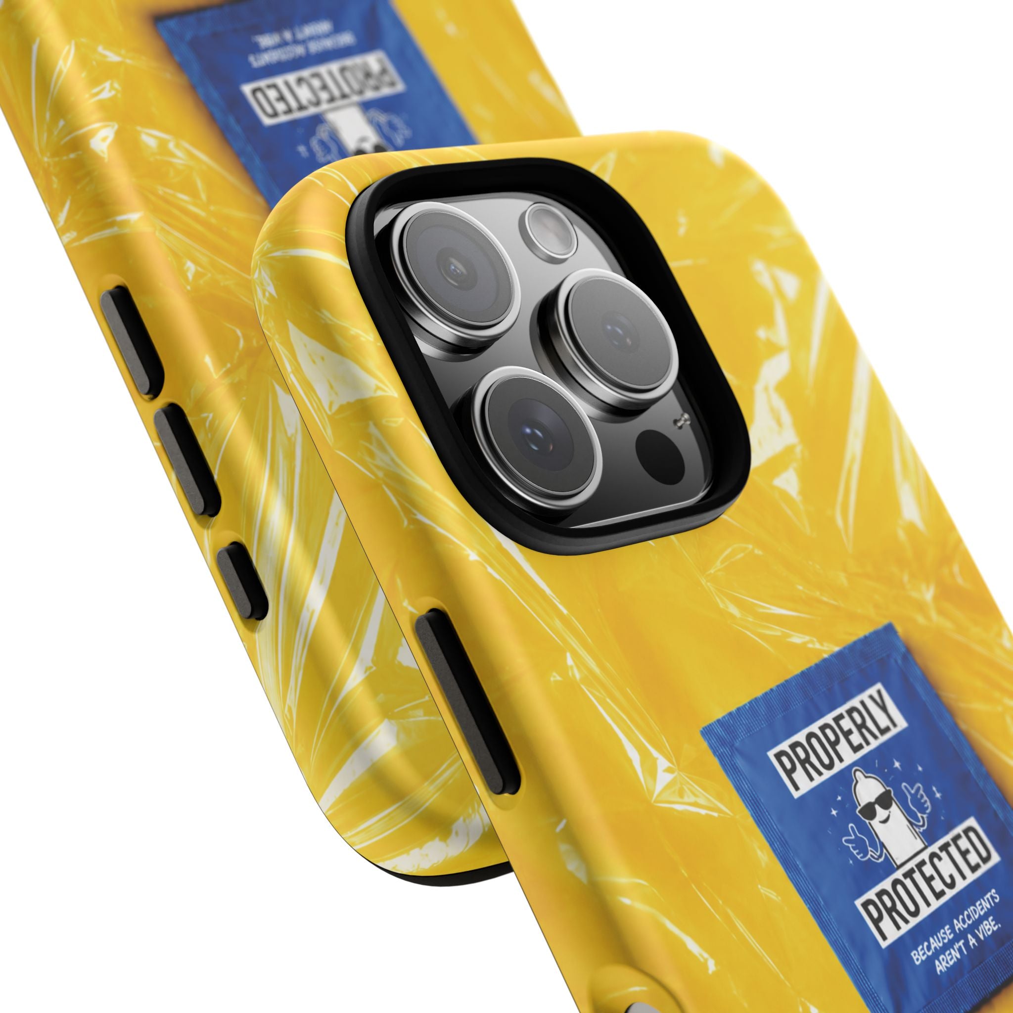 "Properly Protected" Graphic Phone Case
