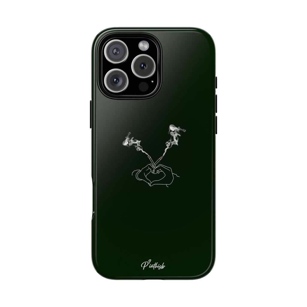 Smoke Heart Tough Case