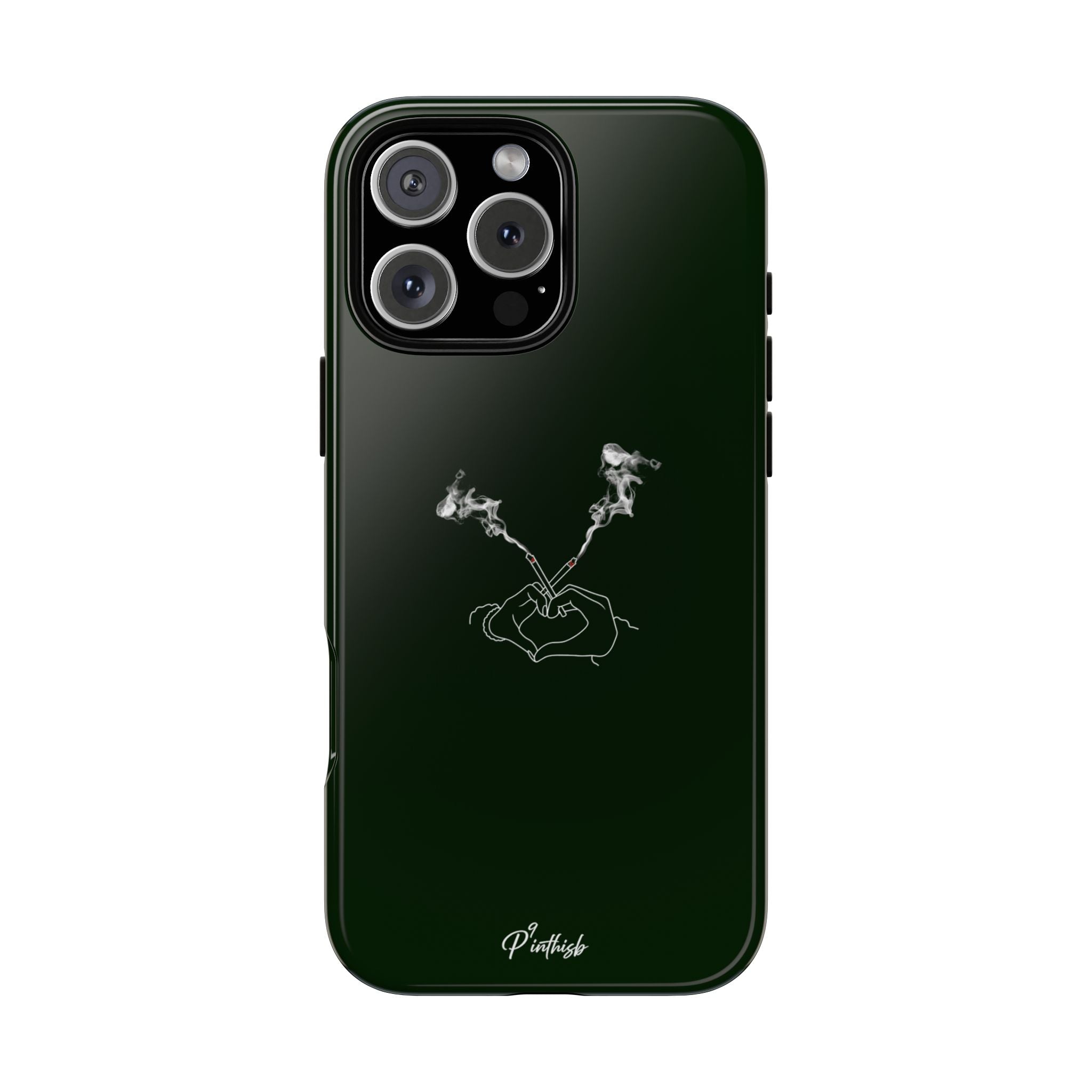 Smoke Heart Tough Case