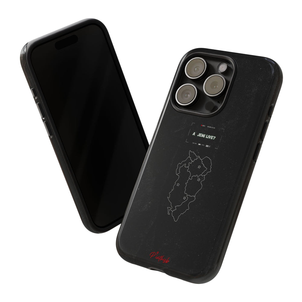 "A jemi live?" Tough Phone Case