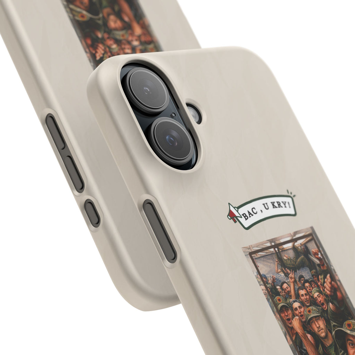 "BAC, U KRY!" Snap Case