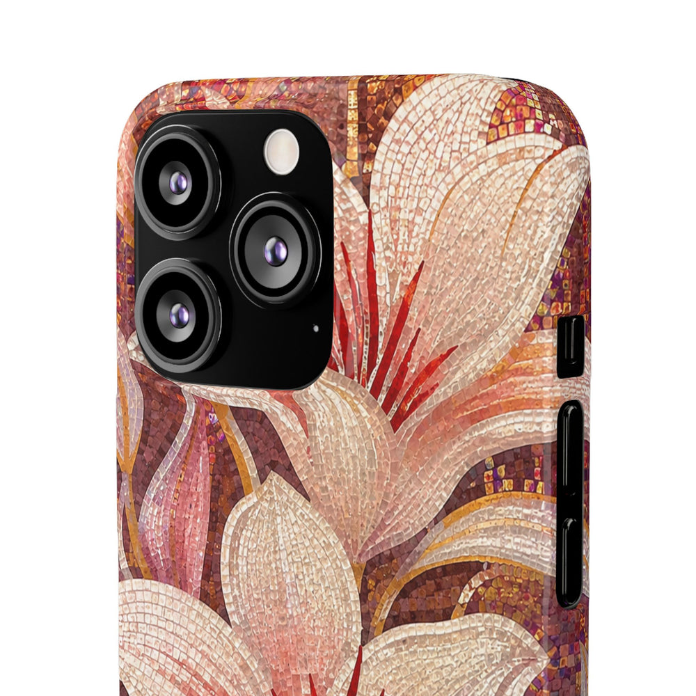 Floral Lily Snap Case