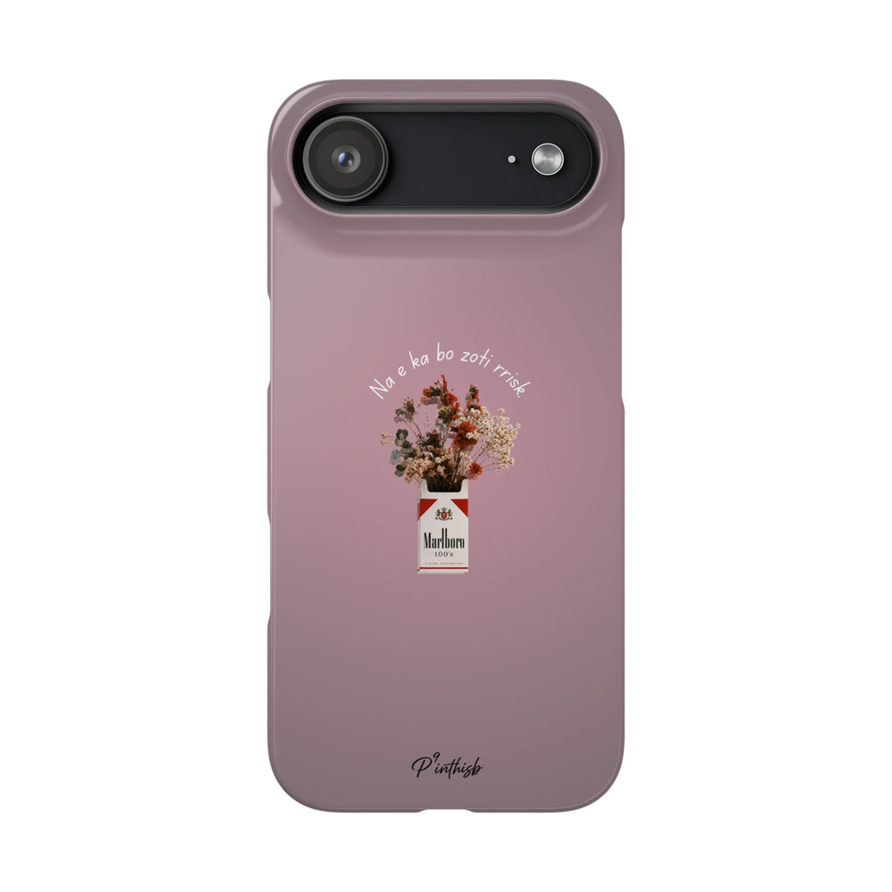 "Na e ka bo zoti rrisk." Snap Phone Case
