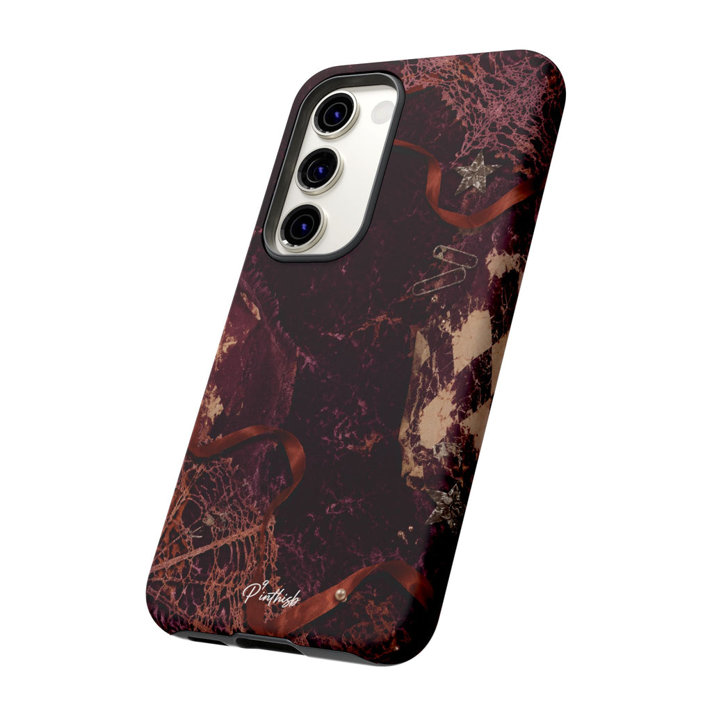 Dark Maroon Vintage Tough Case