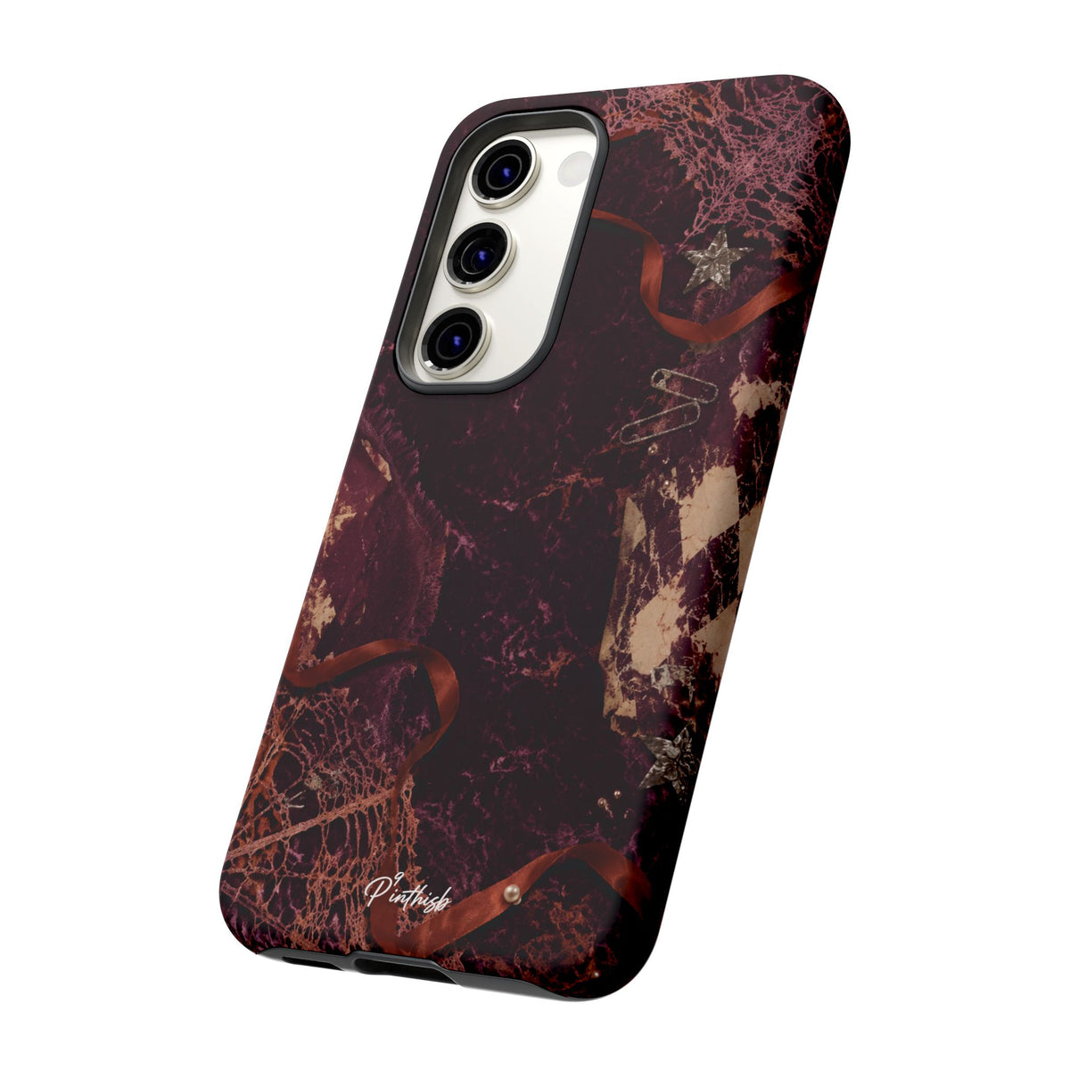 Dark Maroon Vintage Tough Case