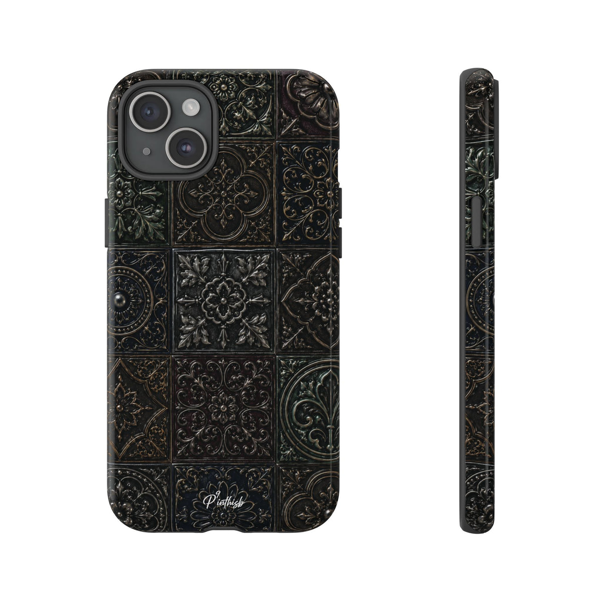 Mosaic Pattern Tough Phone Case