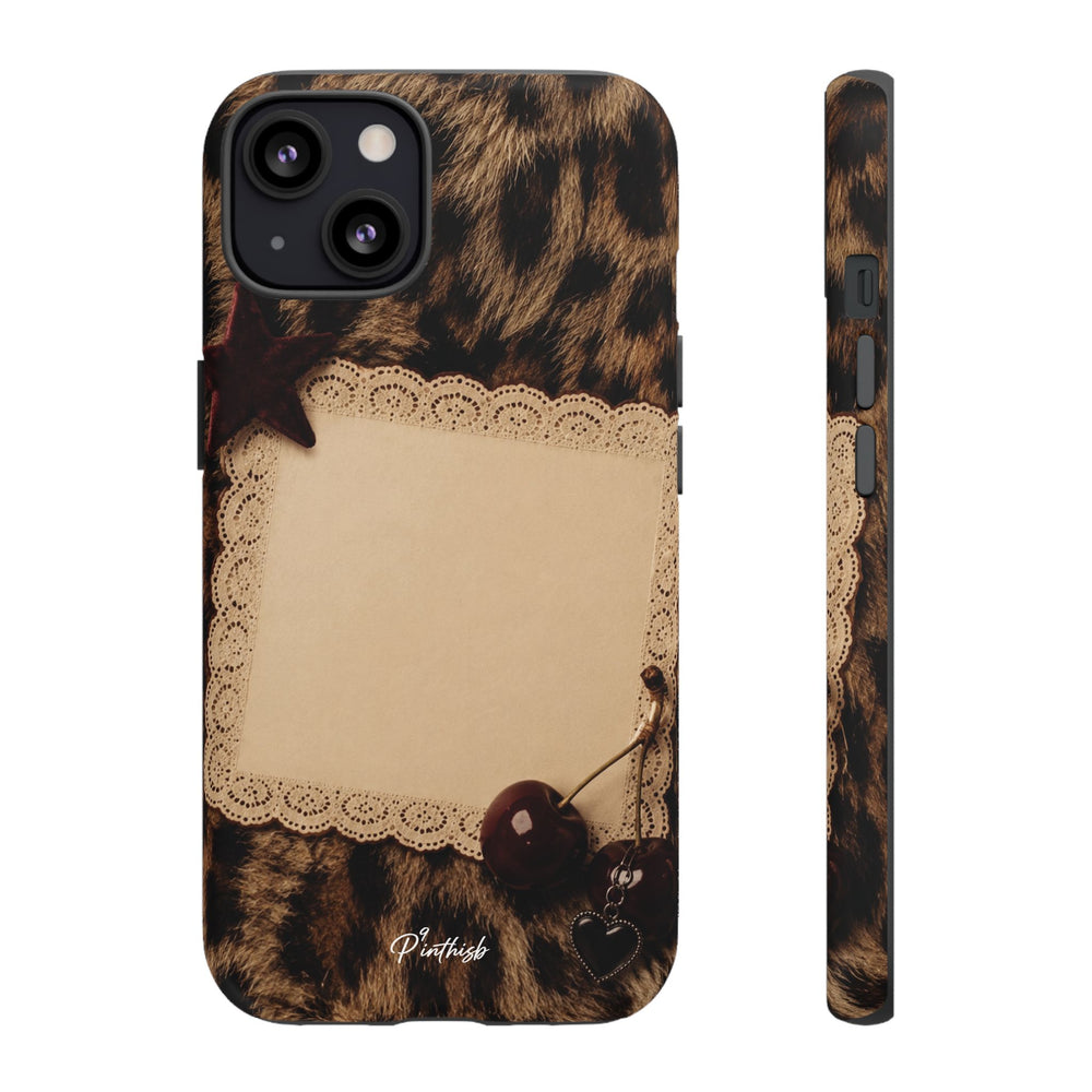 Personalized Leopard Lace Phone Case