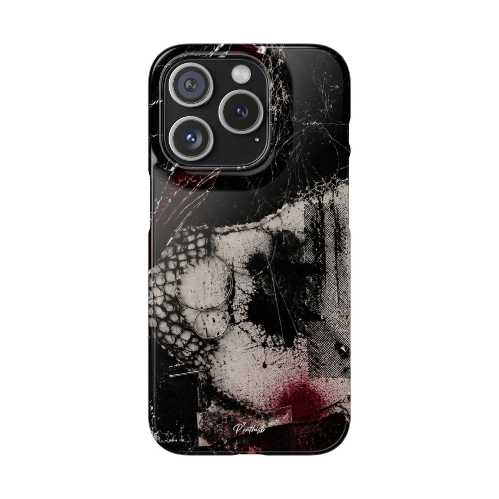 Midnight Static Snap Phone Case